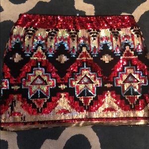 Sequin Skirt